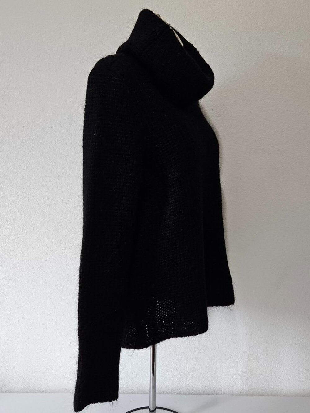 VINTAGE Ralph Lauren Mohair Turtleneck / Cowl Neck Sweater - Picture 5 of 11